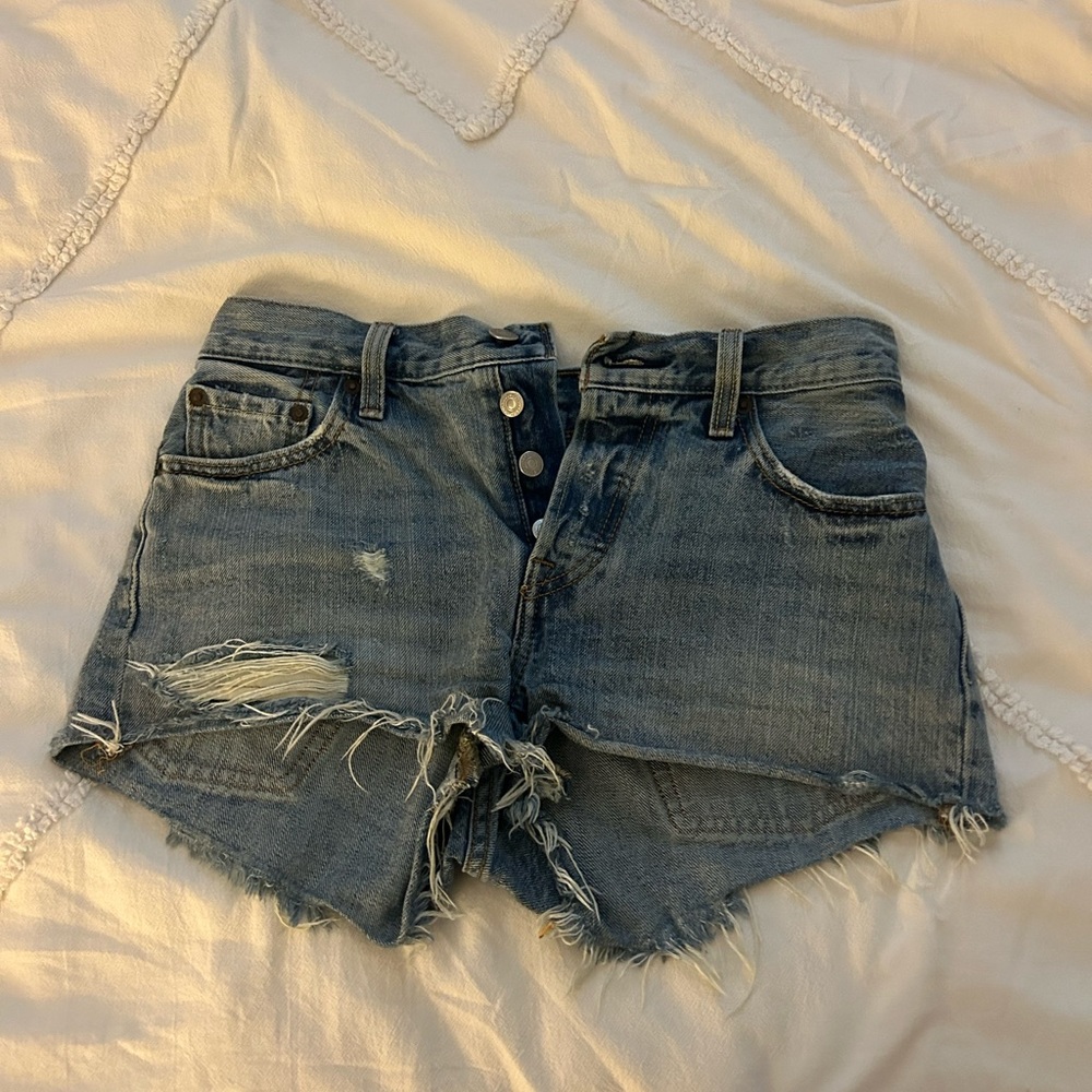 Levi 501 denim shorts